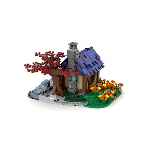 moc 66465 tiny house at the sea creator by brickgloria moc factory 230834 - MOULD KING