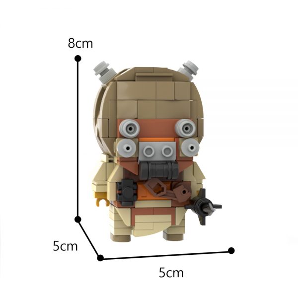 MOC-86741 Tusken with 190 pieces
