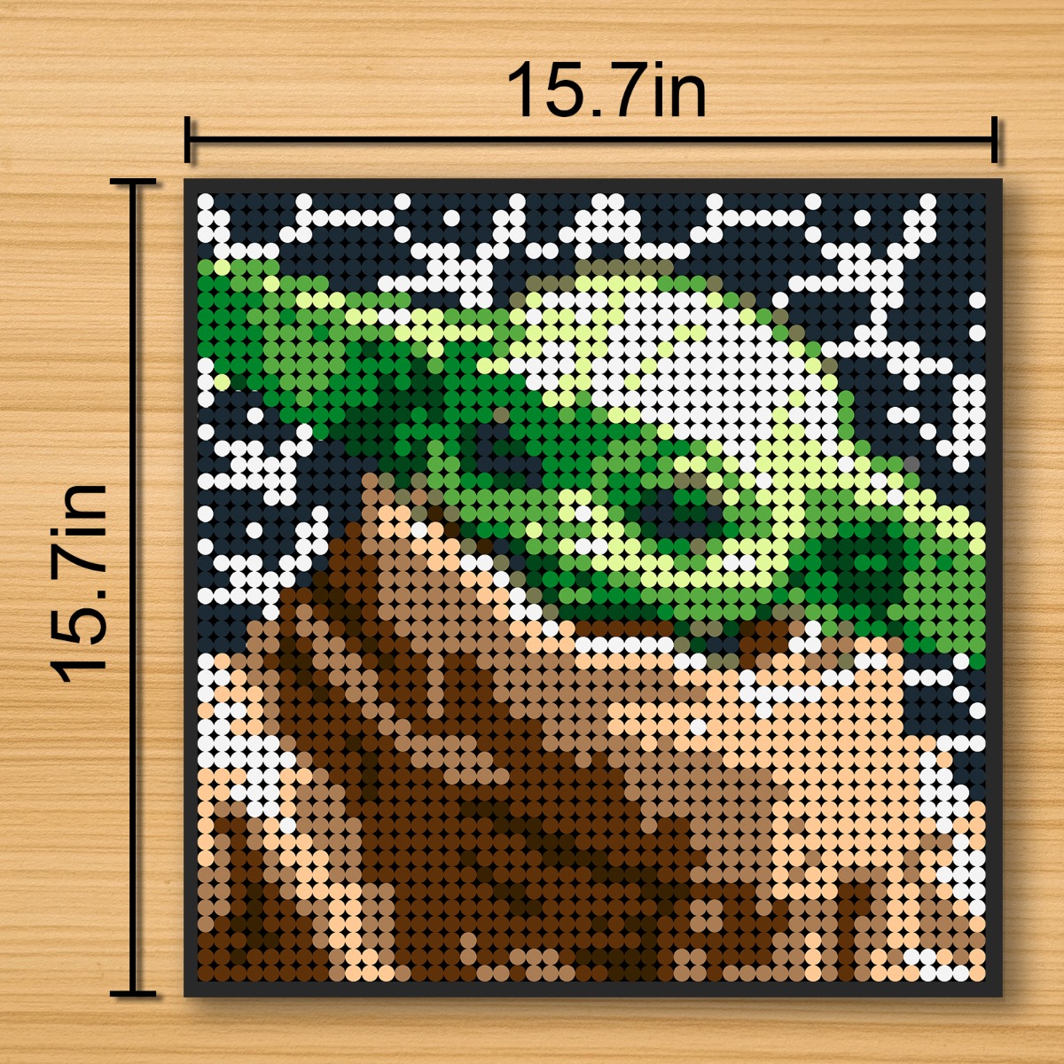 Baby Yoda Pixel Art, Star Wars Pixel Art