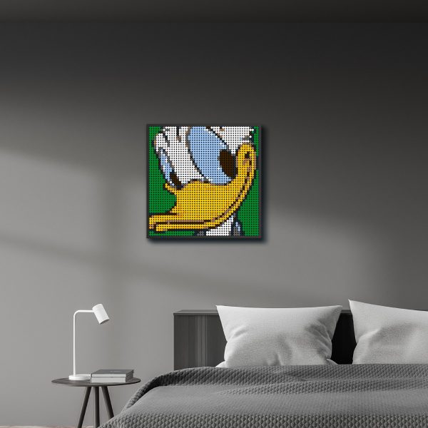 moc 90151 donald duck pixel art movie moc factory 213845 - MOULD KING