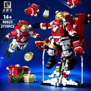 QIZHILE 90023 Xmas Astronaut with 2119 pieces