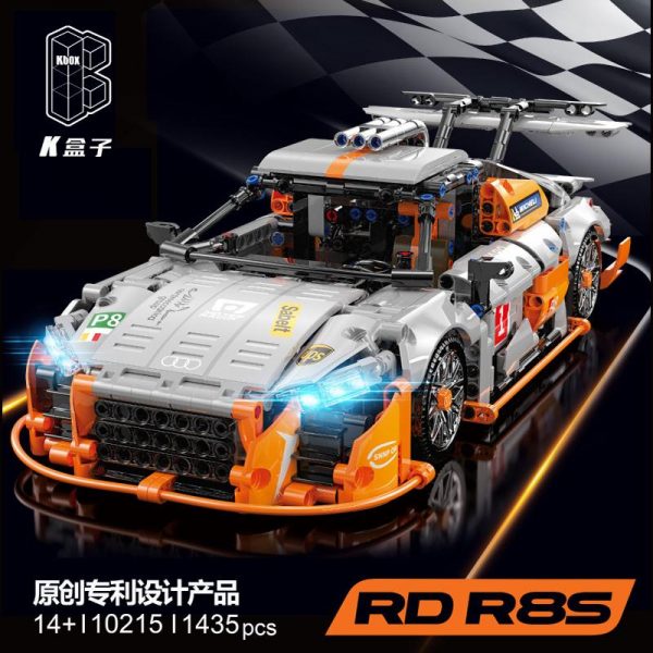 K BOX 10215 Audi R8 with 1435 pieces 1 - MOULD KING