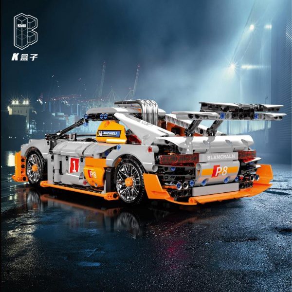 K BOX 10215 Audi R8 with 1435 pieces 4 - MOULD KING