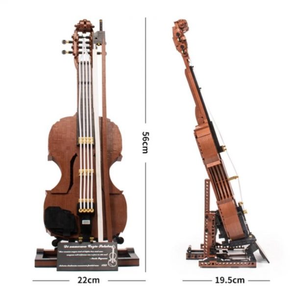 K BOX 10224 Violin with 1840 pieces 5 - MOULD KING