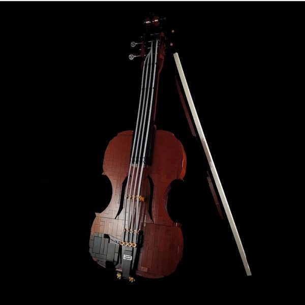 K BOX 10224 Violin with 1840 pieces 8 - MOULD KING