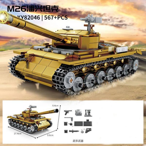 MILITARY KAZI KY82042 82047 WWII Tanks 7 - MOULD KING
