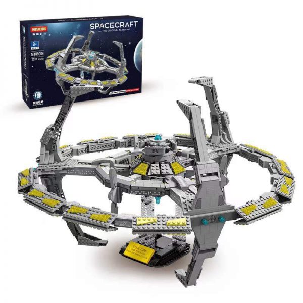 MOYU 89001 89004 Interstellar Ship with 2600 pieces 2 - MOULD KING