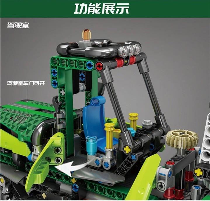 Mould King 19006 RC Pneumatic Forest Machine with 938 pieces