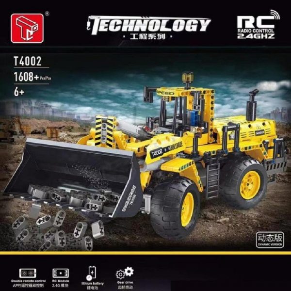 TGL T4002 RC Front Loader with 1608 pieces 1 - MOULD KING