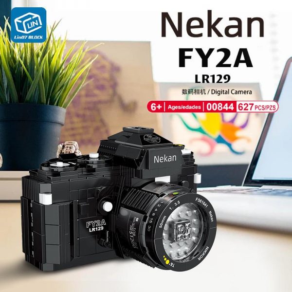 ZHEGAO 00844 Nekan FY2A LR129 Digital Camera with 627 pieces 1 - MOULD KING