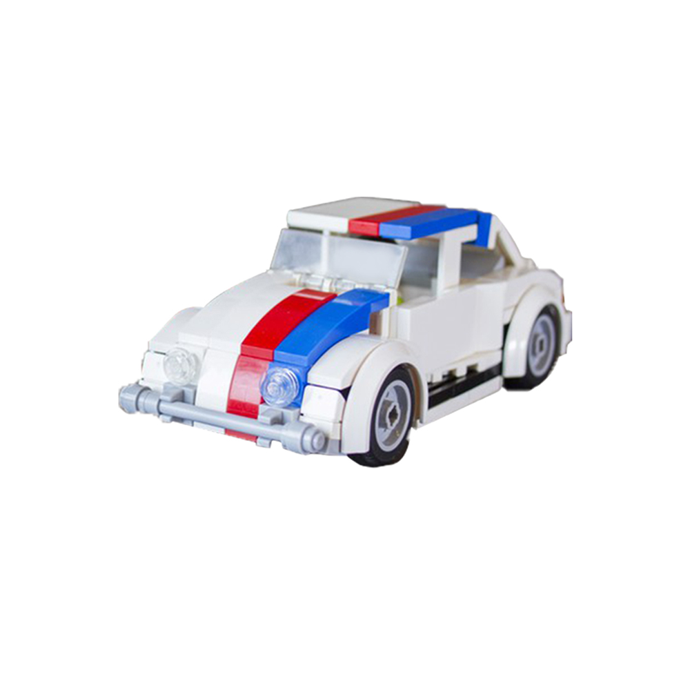 MOC-13079 Blue Herbie with 147 pieces