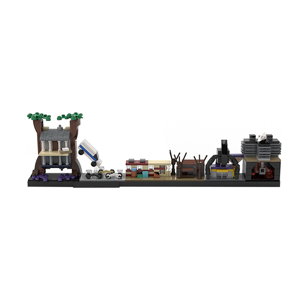 MOC-26283 Skyline Architecture with 450 pieces