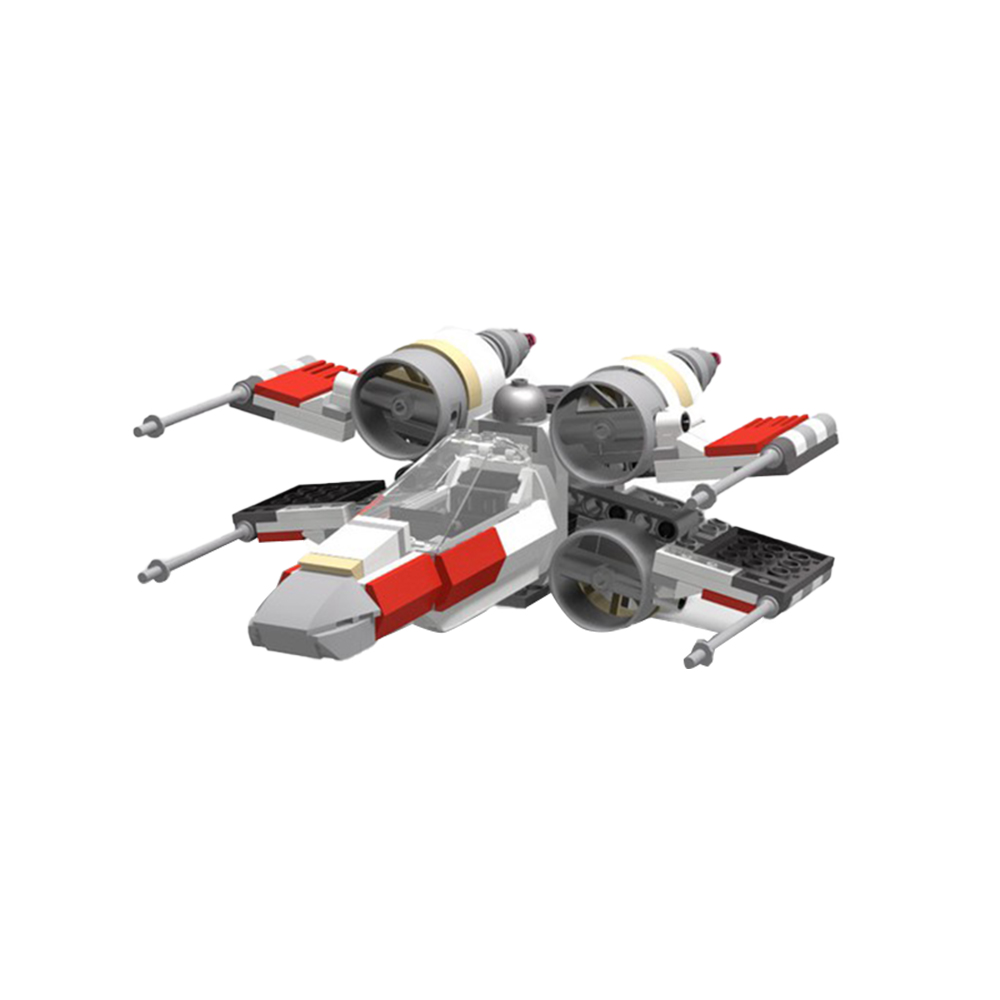 MOC-41925 X-Wing T65 with 306 pieces
