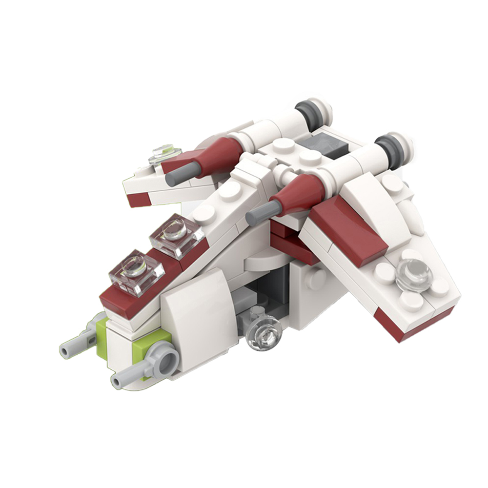 MOC-42164 Micro Republic Gunship with 100 pieces