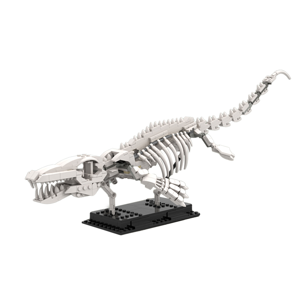 MOC-47070 Mosasaur Skeleton with 416 pieces
