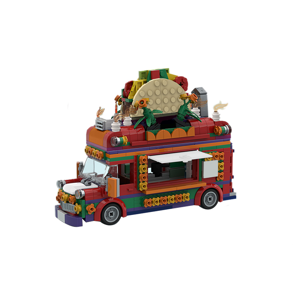 MOC-47492 Taco Truck with 657 pieces