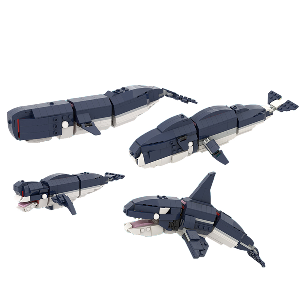 MOC-52256 WHALES with 476 pieces
