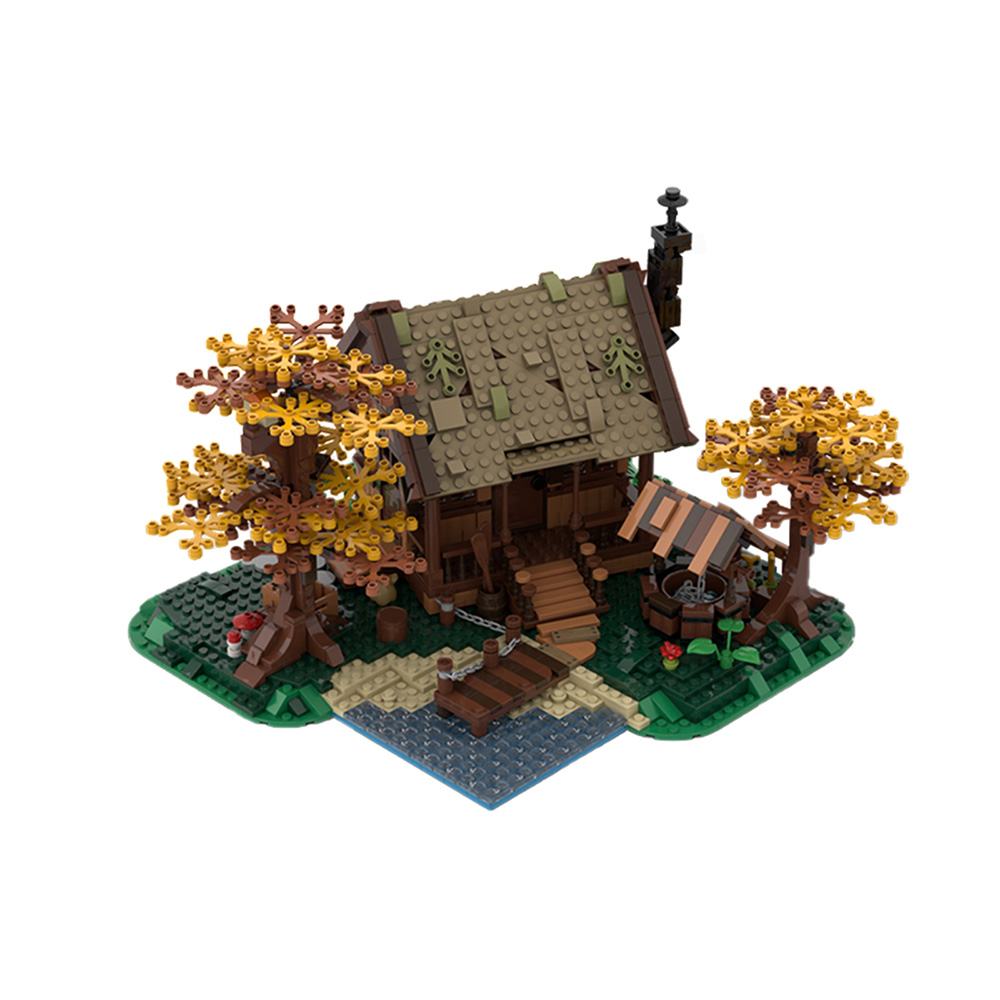 MOC-64694 Family Cabinby with 1369 pieces