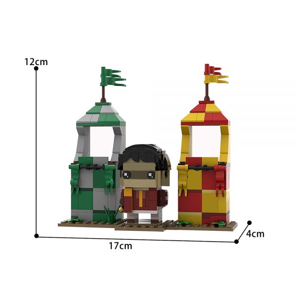 MOC-74614 Quidditch Scene with 305 pieces