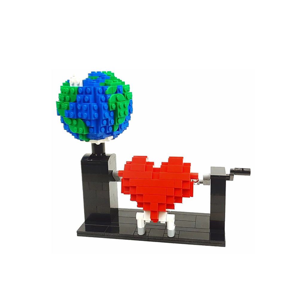 MOC-75710 Love Planet with 441 pieces