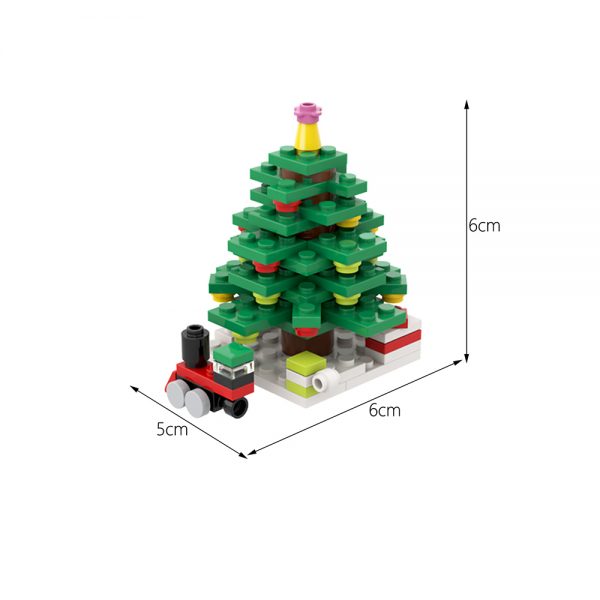 MOC-78850 Christmas Tree with 82 pieces