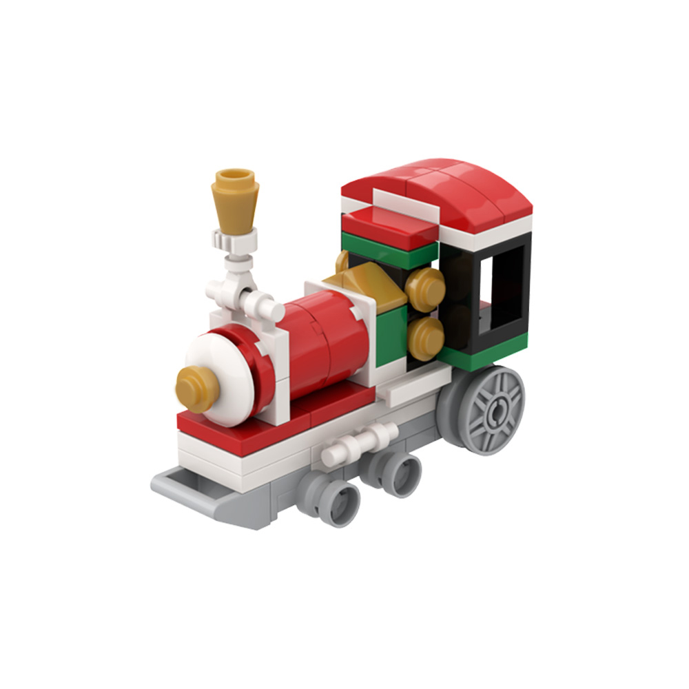 MOC-78852 Christmas Train with 58 pieces