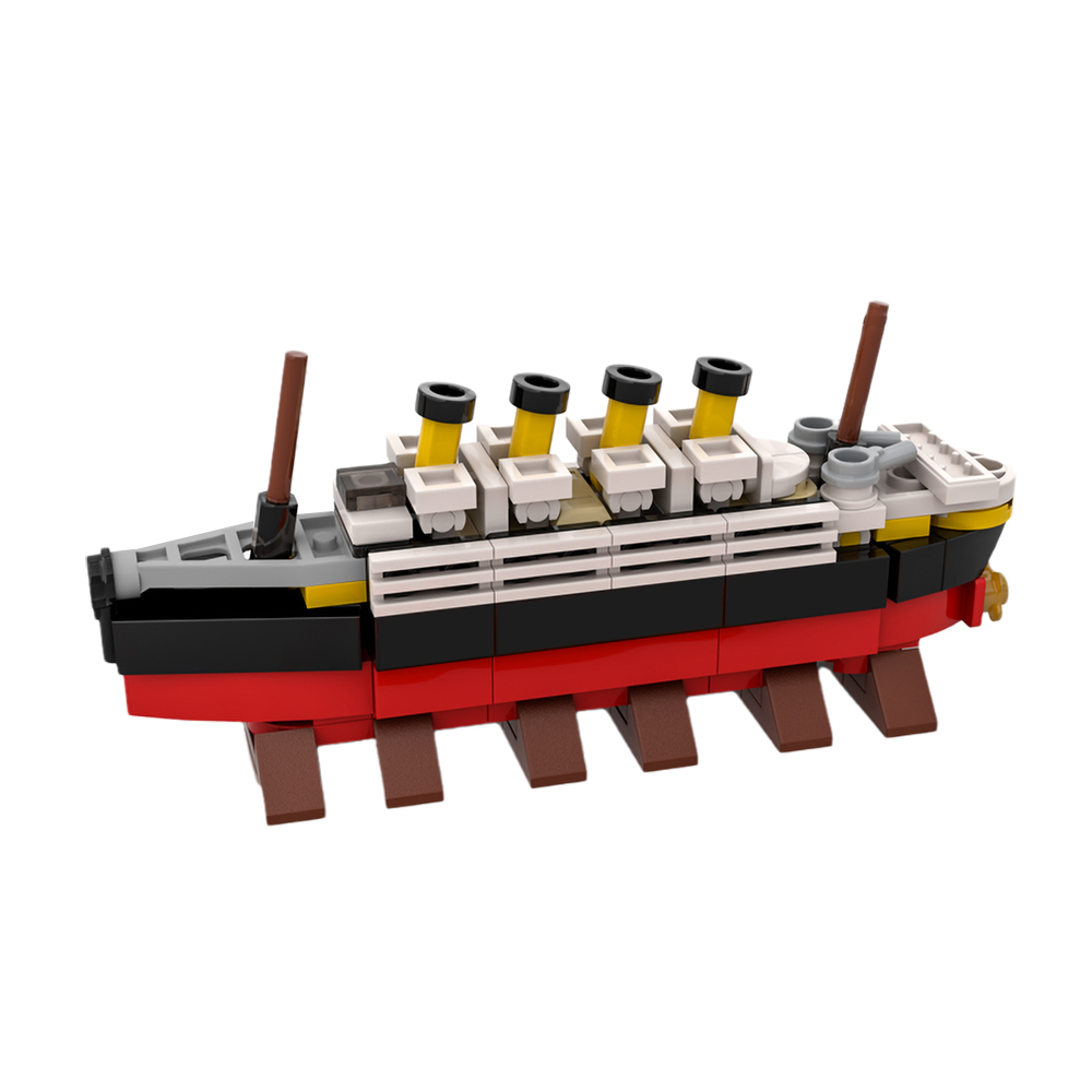 MOC-90208 The Micro Titanic with 152 pieces