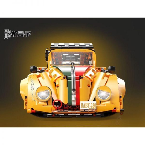 K BOX 10225 Beetle Car with 2369 pieces 3 - MOULD KING