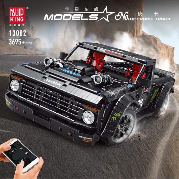 Mould King 13082 RC Offroad Truck with 3695 pieces 1 - MOULD KING