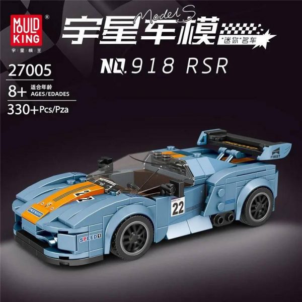 Mould King 27005 Porsche 918 RSR with 330 pieces 1 - MOULD KING