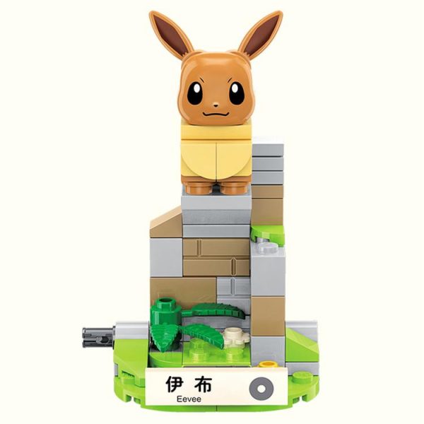 Qman B0101 0106 Mini Pokemon with 60 pieces 7 - MOULD KING