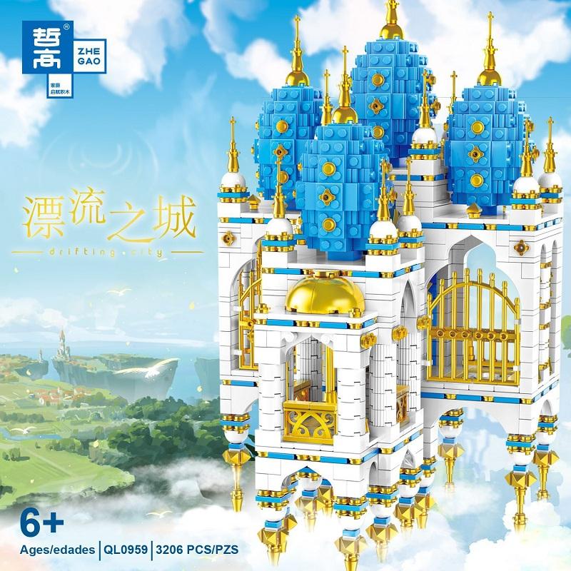 ZHEGAO QL0959 Drifting City with 3206 pieces