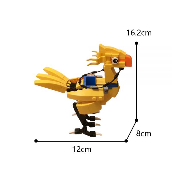 MOC-25962 Chocobo with 110 pieces