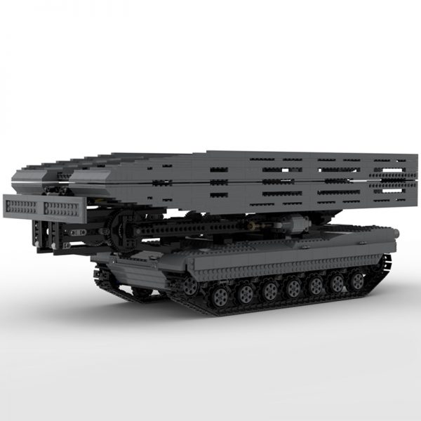 MOC-29526 Ultimate M1A2 Abrams Tank with Scissor Type Bridge And Launcher with 3081 pieces