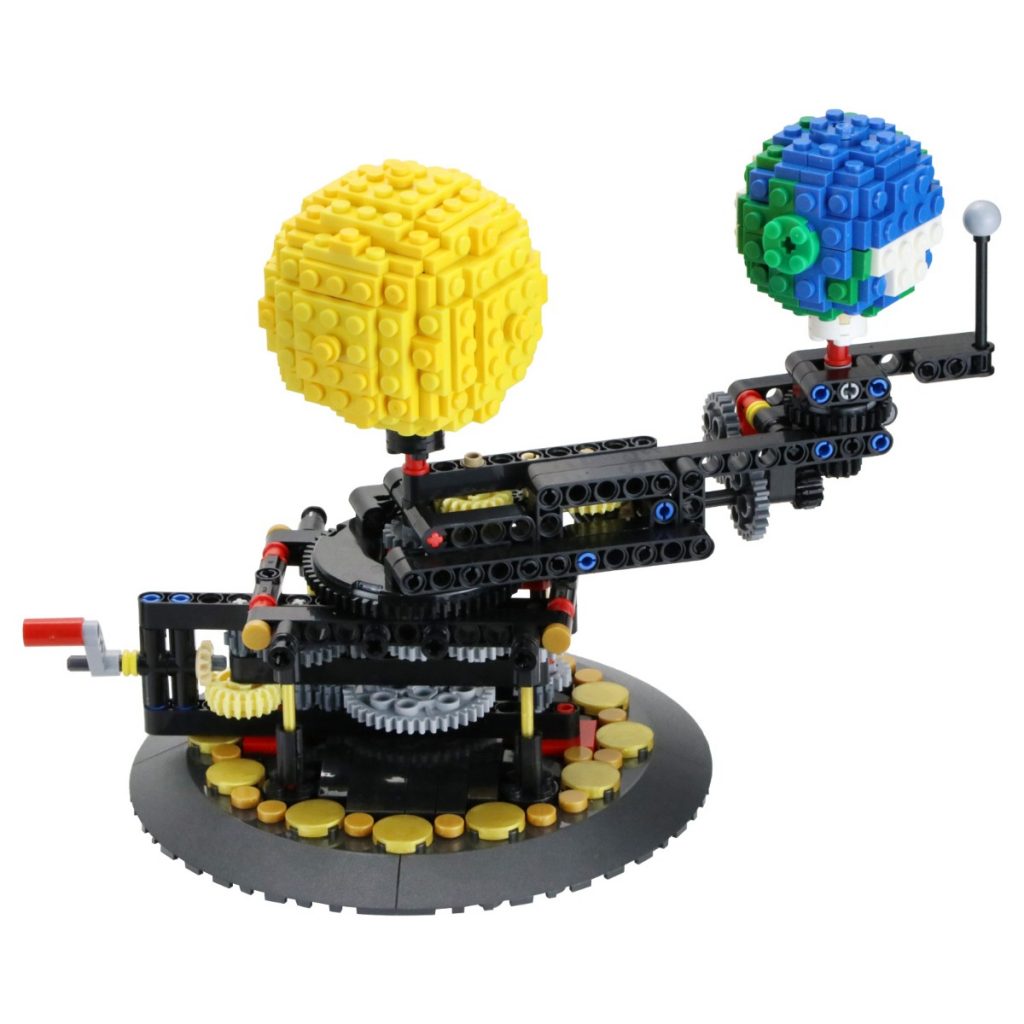 MOC-4477 Earth, Moon and Sun Orrery with 461 pieces
