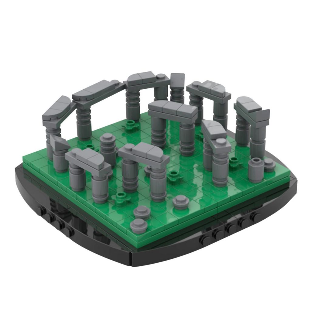 MOC-56927 Mini Stonehenge with 297 pieces