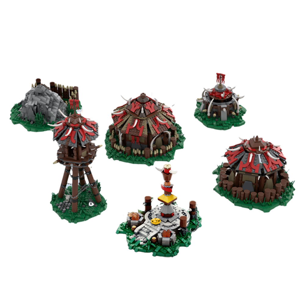MOC-59833 Fantasy Orc's (Horde) Bundle with 3675 pieces