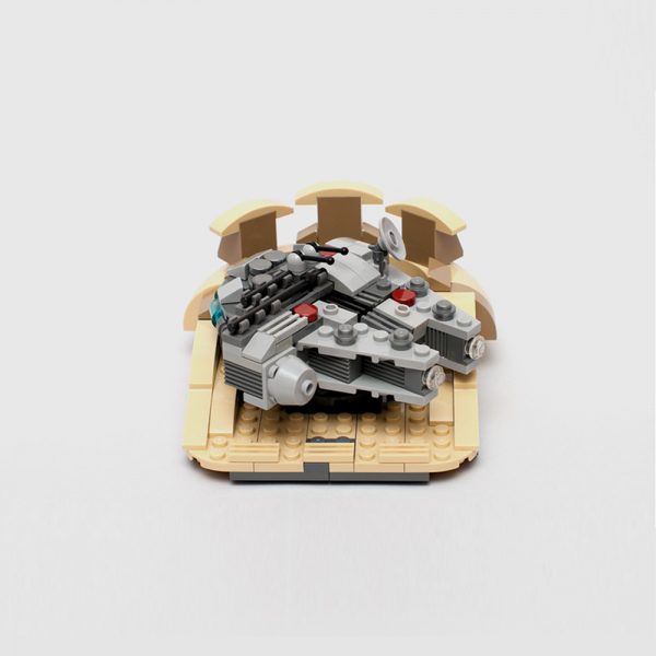 MOC-6071 Mini Millennium Falcon with 122 pieces