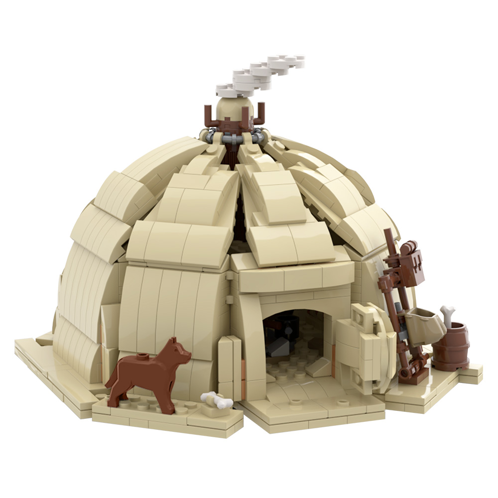 MOC-65837 Urtya - Tusken Hut/Tent with 771 pieces