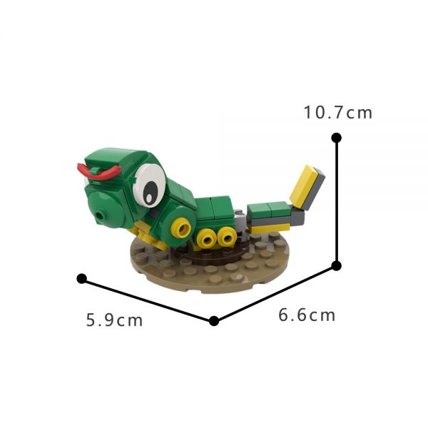 MOC-66998 Caterpie with 60 pieces