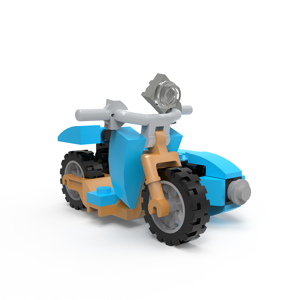 MOC-67636 Magic Sidecar with 46 pieces