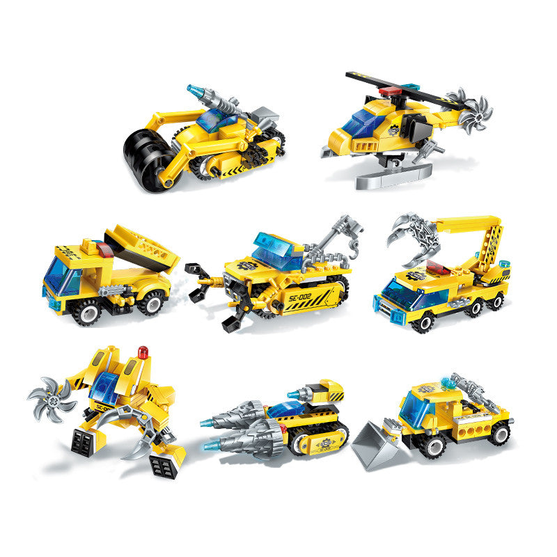 Qman 1408 Front Shadow Chariot with 622 pieces