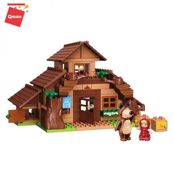 Qman 5212 Bear House with 113 pieces 9 - MOULD KING