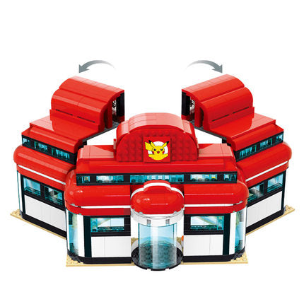 Qman K20212 Pokemon Center with 777 pieces 2 - MOULD KING