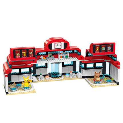 Qman K20212 Pokemon Center with 777 pieces 3 - MOULD KING