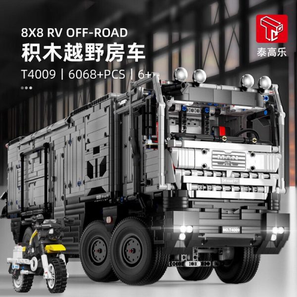 TGL T4009 MAN RV OFF ROAD with 6068 pieces 1 - MOULD KING