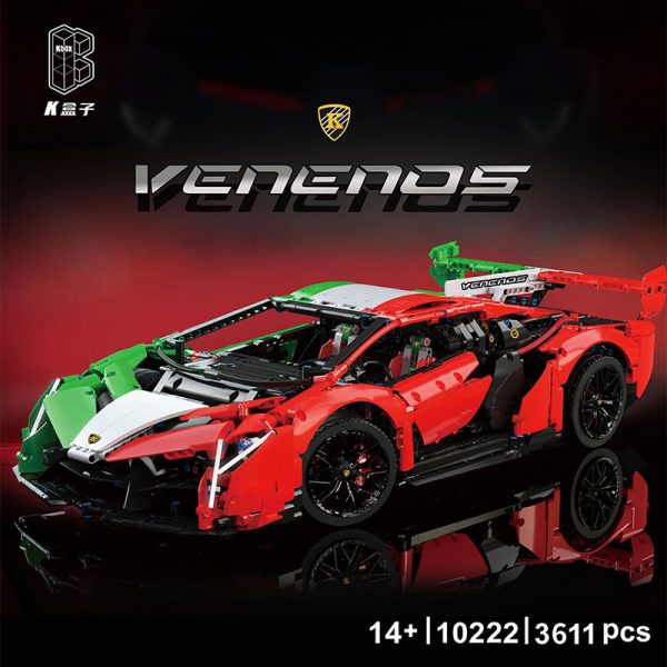 K BOX 10222 Cool Sports Car Venenos 1 - MOULD KING