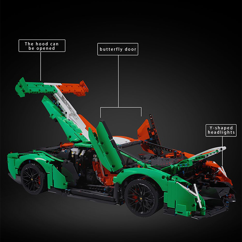 K-BOX 10222 Lamborghini Veneno with 3611 pieces