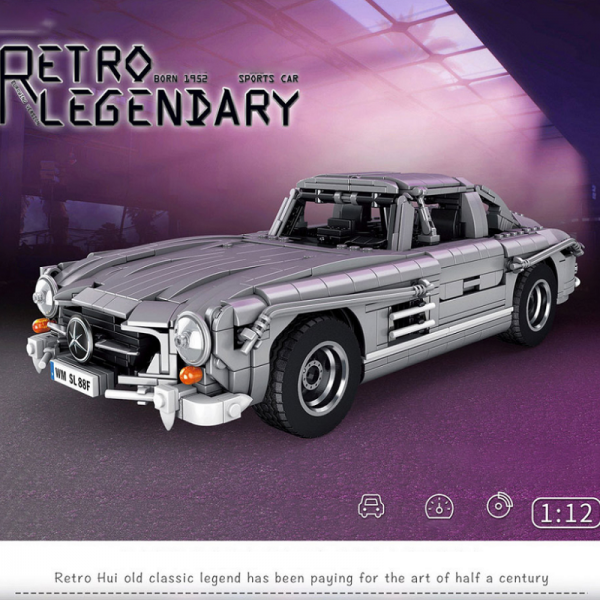 KAIYU 10002 Mercedes 300SL with 1416 pieces 1 - MOULD KING
