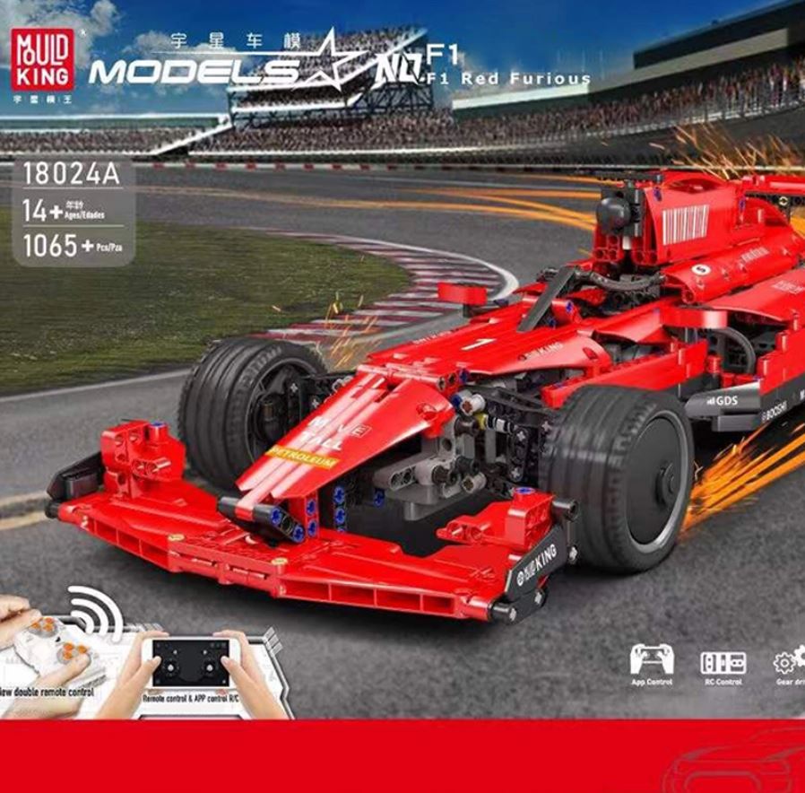 Mould King 18024A Formula 1 with 1065 pieces